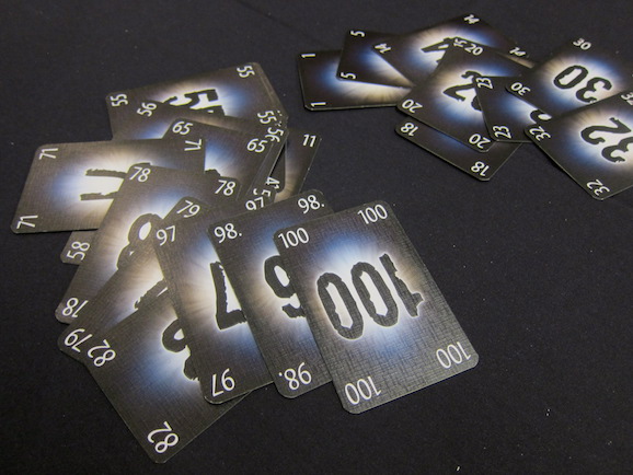 October 13, 2018. SHUX18, Vancouver. My partner and I beat The Mind late one night with a couple we'd just met at the con. Extraordinary gaming. Photo by Jeff Hohner.